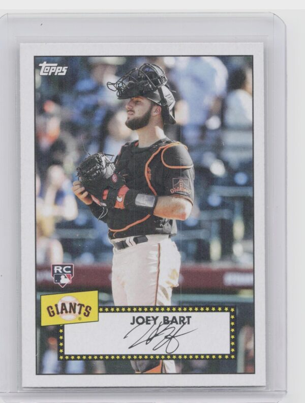 2021 Topps Joey Bart #T52-49 Giants 1952 Topps Redux