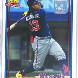 2021 Topps Ronald Acuna Jr. #70YT-41 Braves 70 Years of Topps Baseball Series 2