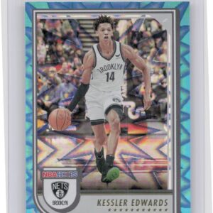2022-23 Hoops Kessler Edwards Teal Explosion #16 Nets