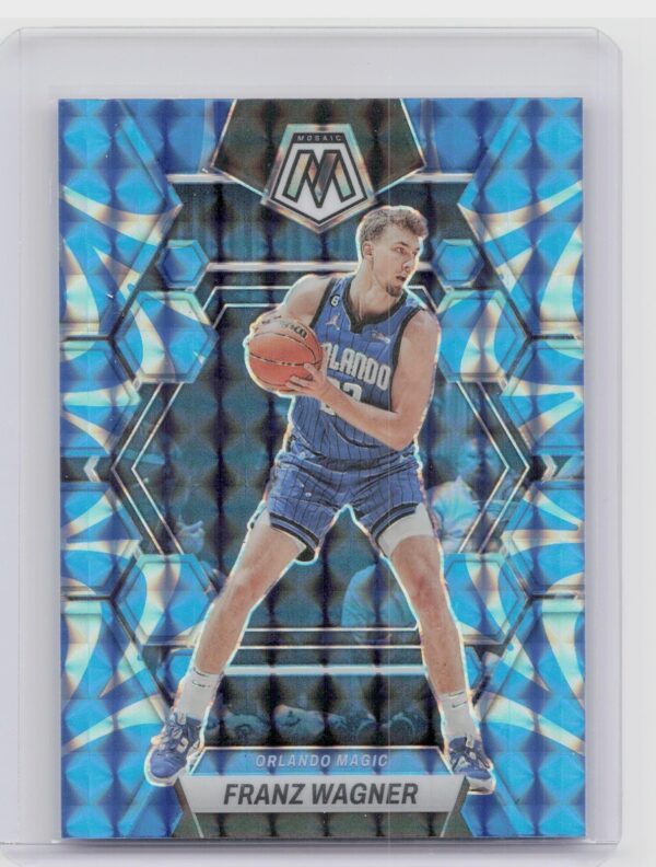 2022-23 Prizm Franz Wagner Reactive Blue #39 Magic