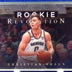 2022-23 Select Christian Braun RC #13 Nuggets Rookie Revolution