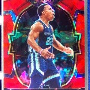2022-23 Select Desmond Bane Red Cracked Ice Prizms #63 Grizzlies