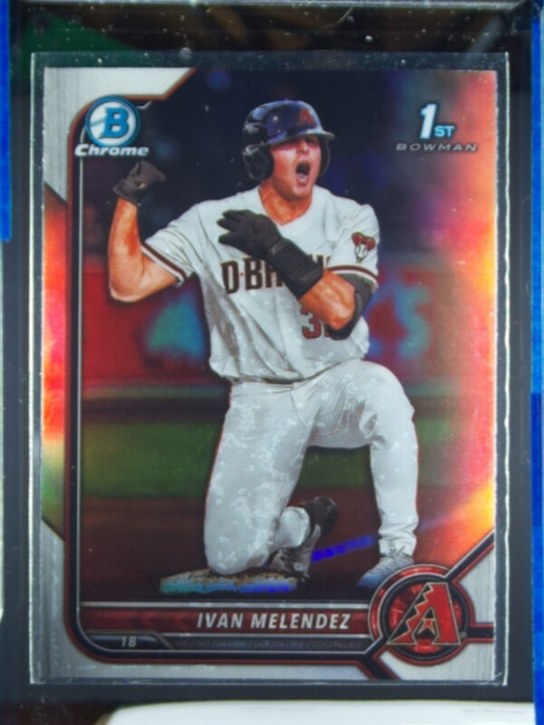 2022 Bowman Draft Ivan Melendez Chrome Refractor #BDC-29 Diamondbacks