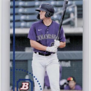 2022 Bowman Heritage Robby Martin Jr. #BHPC-38 Rockies Chrome Prospects