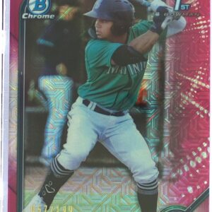 2022 Bowman Jonatan Clase /199 #BCP-118 Chrome Prospects Mojo Pink Refractor