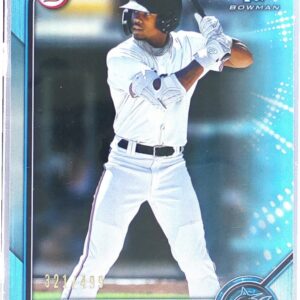 2022 Bowman Kahlil Watson /499 #BP-3 Marlins Prospects Sky Blue