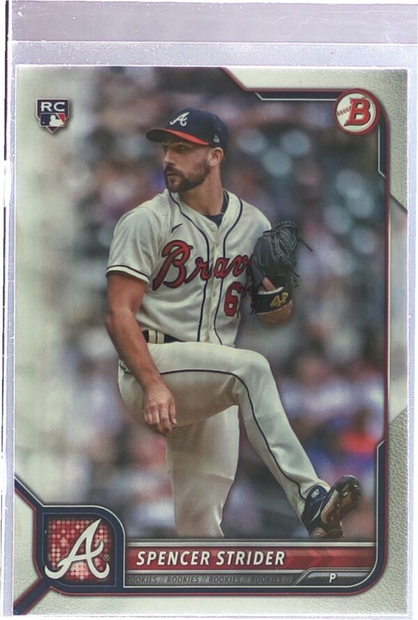 2022 Bowman Spencer Strider RC #41 Braves