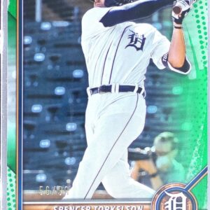 2022 Bowman Spencer Torkelson /99 #BP-6 Tigers Prospects Green Pattern