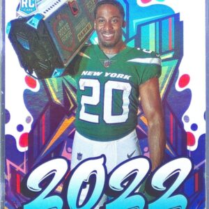 2022 Certified Breece Hall RC #2022-14 Jets 2022