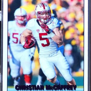 2022 Chronicles Draft Christian McCaffrey #4 Cardinal Donruss Retro