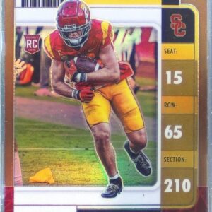 2022 Chronicles Draft Drake London #12 Trojans Donruss Optic Rated Rookie Bronze
