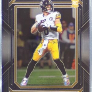 2022 Chronicles Kenny Pickett RC #PB-6 Steelers Prizm Black