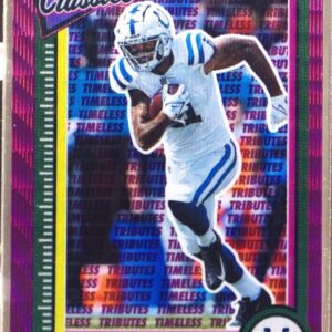 2022 Classics Michael Pittman Jr. Timeless Tributes Purple /50 #42 Colts