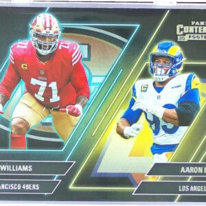2022 Contenders Trent Williams / Aaron Donald #CS-WD Rams Contenders Series