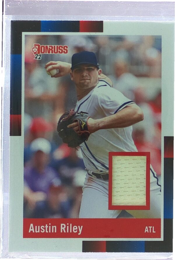 2022 Donruss Austin Riley JSY #R88M-AU Braves Retro 1988 Materials