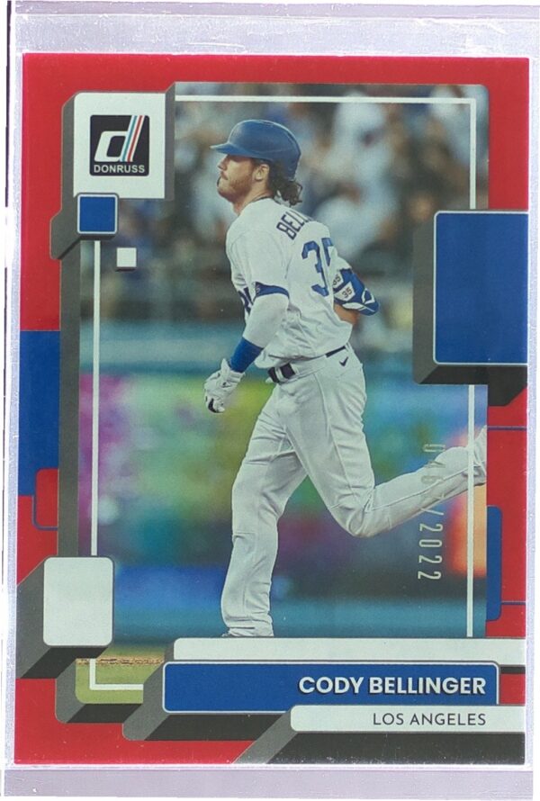 2022 Donruss Cody Bellinger Red /2022 #194 Dodgers