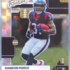 2022 Donruss Dameon Pierce #TR-38 Texans The Rookies