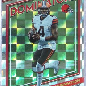 2022 Donruss Deshaun Watson #D35 Browns Dominators