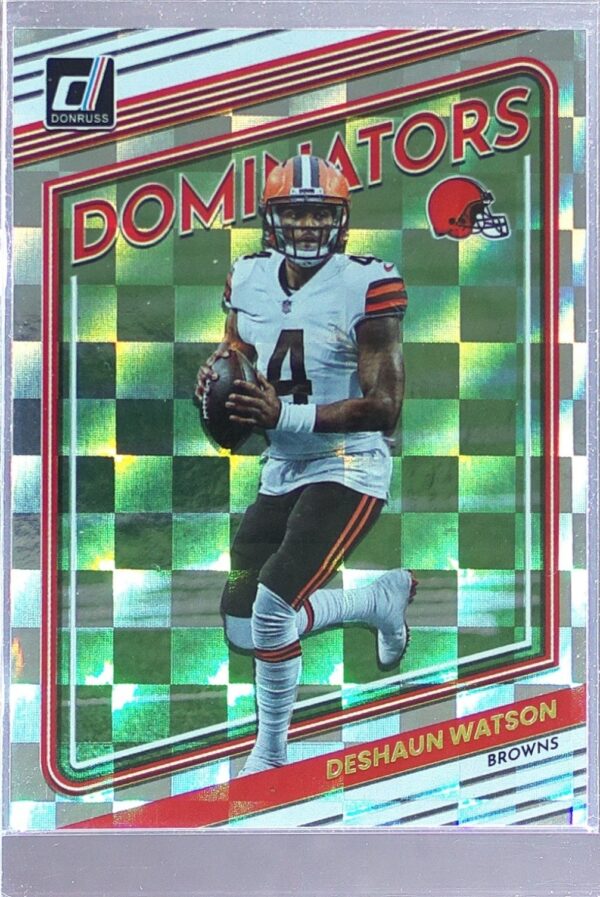 2022 Donruss Deshaun Watson #D35 Browns Dominators