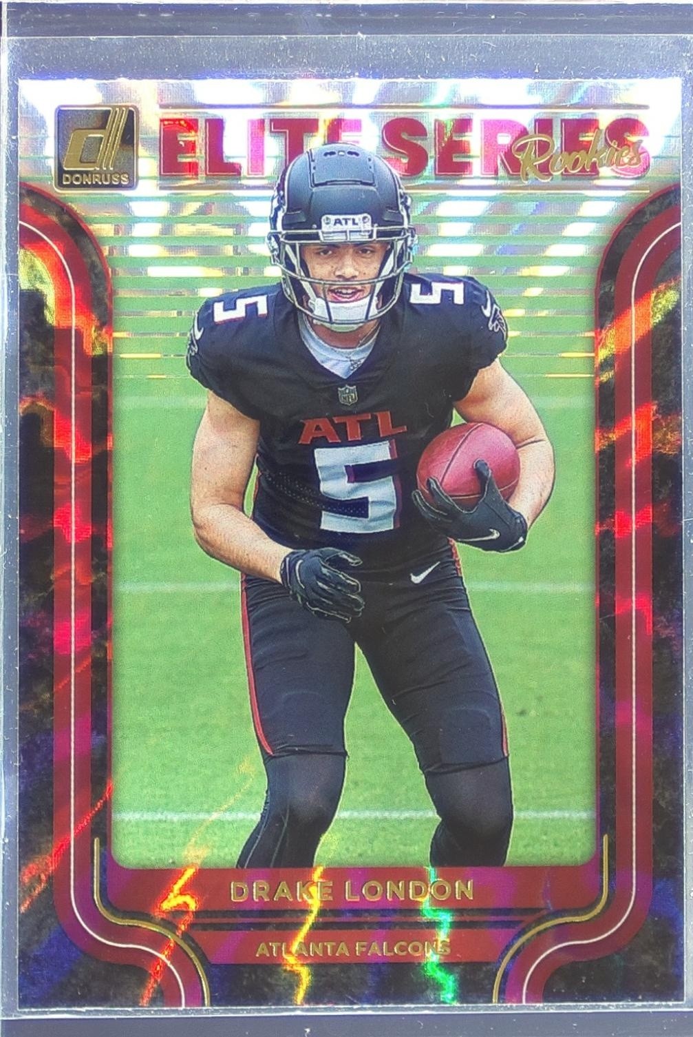 2022 Donruss Drake London #ESR-7 Falcons Elite Series Rookies