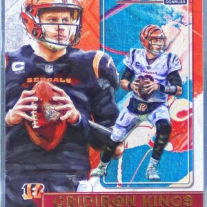 2022 Donruss Joe Burrow #GK3 Bengals Gridiron Kings