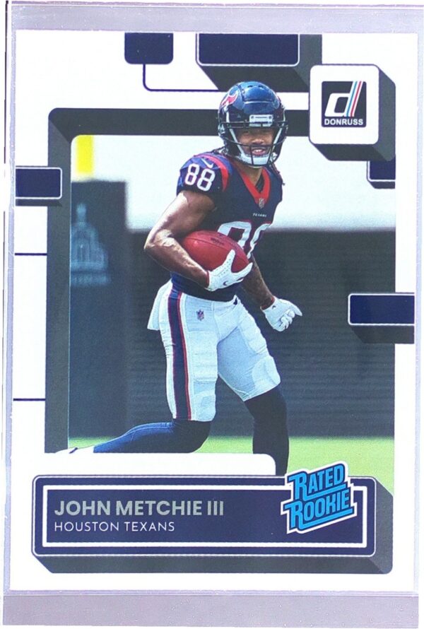 2022 Donruss John Metchie III RC #317 Texans