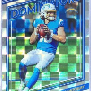 2022 Donruss Justin Herbert #D14 Chargers Dominators
