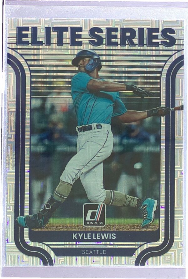 2022 Donruss Kyle Lewis #ES-10 Mariners Elite Series Vector