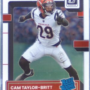 2022 Donruss Optic Cam Taylor-Britt RC #271 Bengals