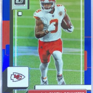 2022 Donruss Optic JuJu Smith-Schuster Blue /179 #96 Chiefs