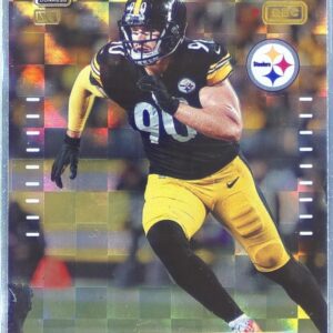 2022 Donruss T.J. Watt #AP-14 Steelers Action All Pros