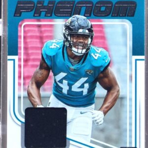 2022 Donruss Travon Walker RC JSY #RPJ-24 Jaguars Rookie Phenom Jerseys