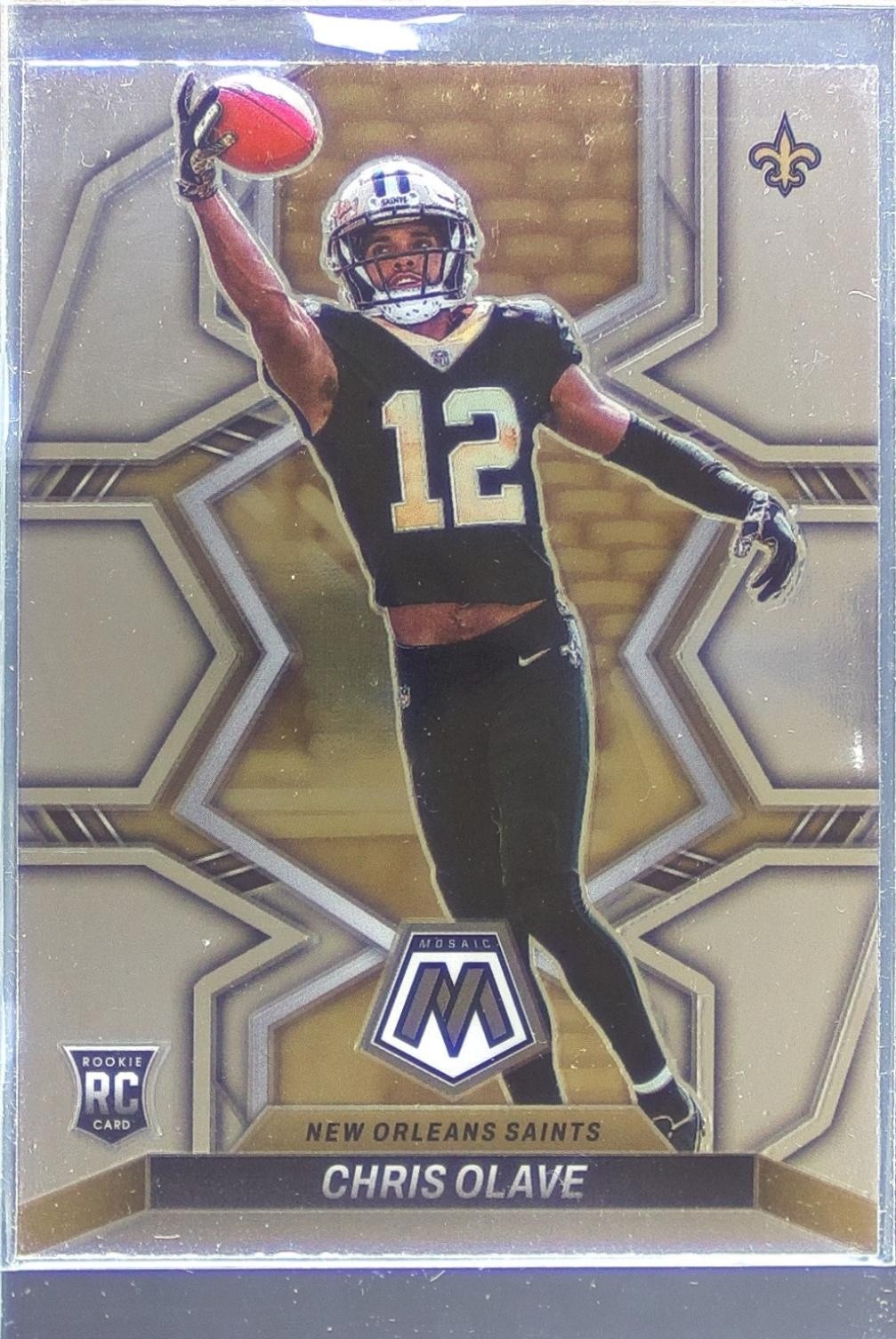 2022 Mosaic Chris Olave RC #313 Saints