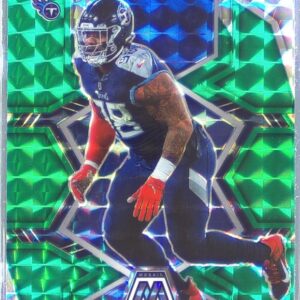 2022 Mosaic Jeffery Simmons Mosaic Green #220 Titans