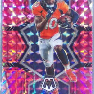 2022 Mosaic Jerry Jeudy Mosaic Camo Pink #60 Broncos
