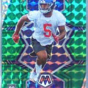 2022 Mosaic Kayvon Thibodeaux Mosaic Green RC #344 Giants