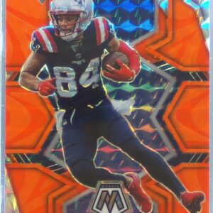 2022 Mosaic Kendrick Bourne Mosaic Reactive Orange #213 Patriots