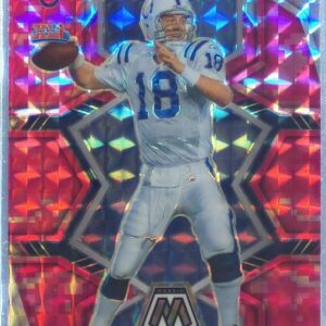 2022 Mosaic Peyton Manning Mosaic Camo Pink #298 Colts