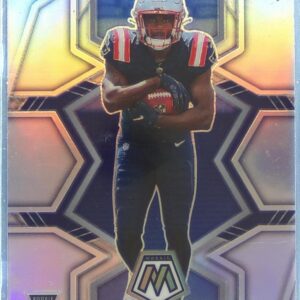 2022 Mosaic Pierre Strong Jr. Silver RC #323 Patriots