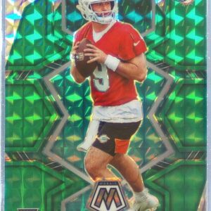 2022 Mosaic Skylar Thompson Mosaic Green RC #366 Dolphins