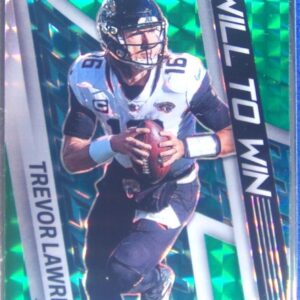 2022 Mosaic Trevor Lawrence #WW-12 Jaguars Will to Win Mosaic Green
