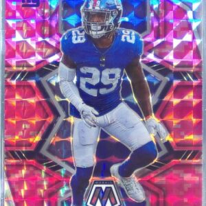 2022 Mosaic Xavier McKinney Mosaic Camo Pink #149 Giants