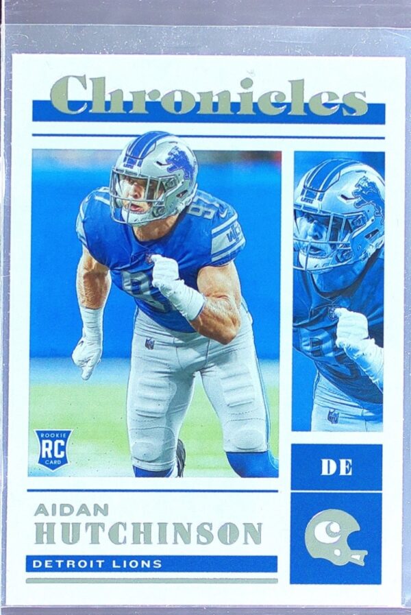 2022 Panini Chronicles Aidan Hutchinson #47 Lions