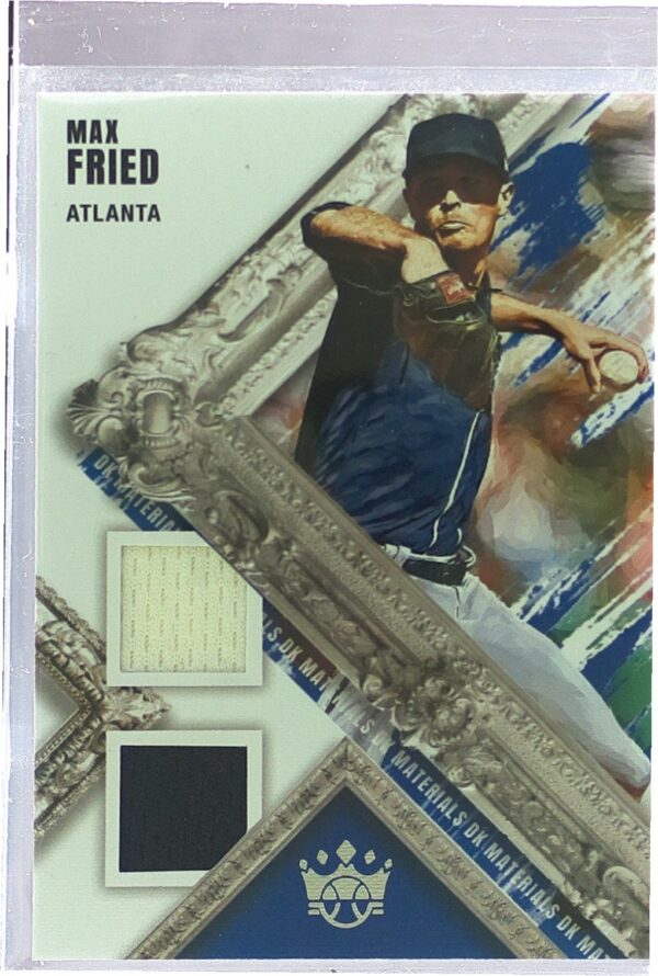2022 Panini Diamond Kings Max Fried JSY #DKM-MF Braves DK Materials