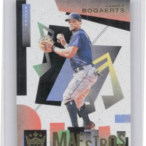 2022 Panini Diamond Kings Xander Bogaerts Maestros #M-13 Red Sox