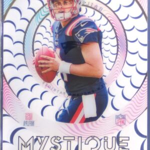 2022 Panini Illusions Bailey Zappe RC #M-6 Patriots Mystique