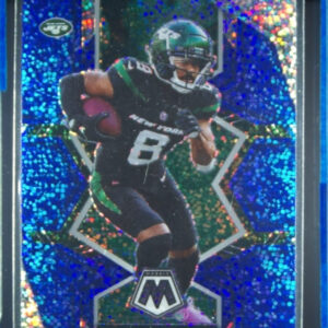 2022 Panini Mosaic Elijah Moore Sparkle Blue SP #153 Jets