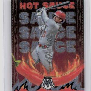 2022 Panini Mosaic Shohei Ohtani #HS-6 Angels Hot Sauce