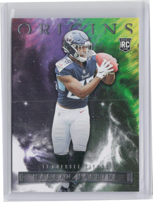 2022 Panini Origins Hassan Haskins RC #130 Titans