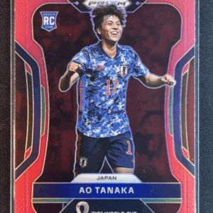 2022 Panini Prizm FIFI World Cup Qatar Ao Tanaka Pink parallel Rookie RC Japan